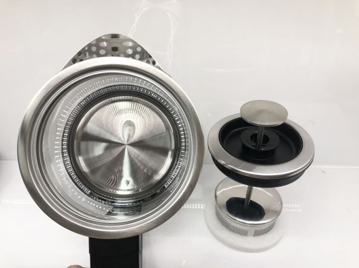 LED light portable digital boiler electric tea kettle, view 4
