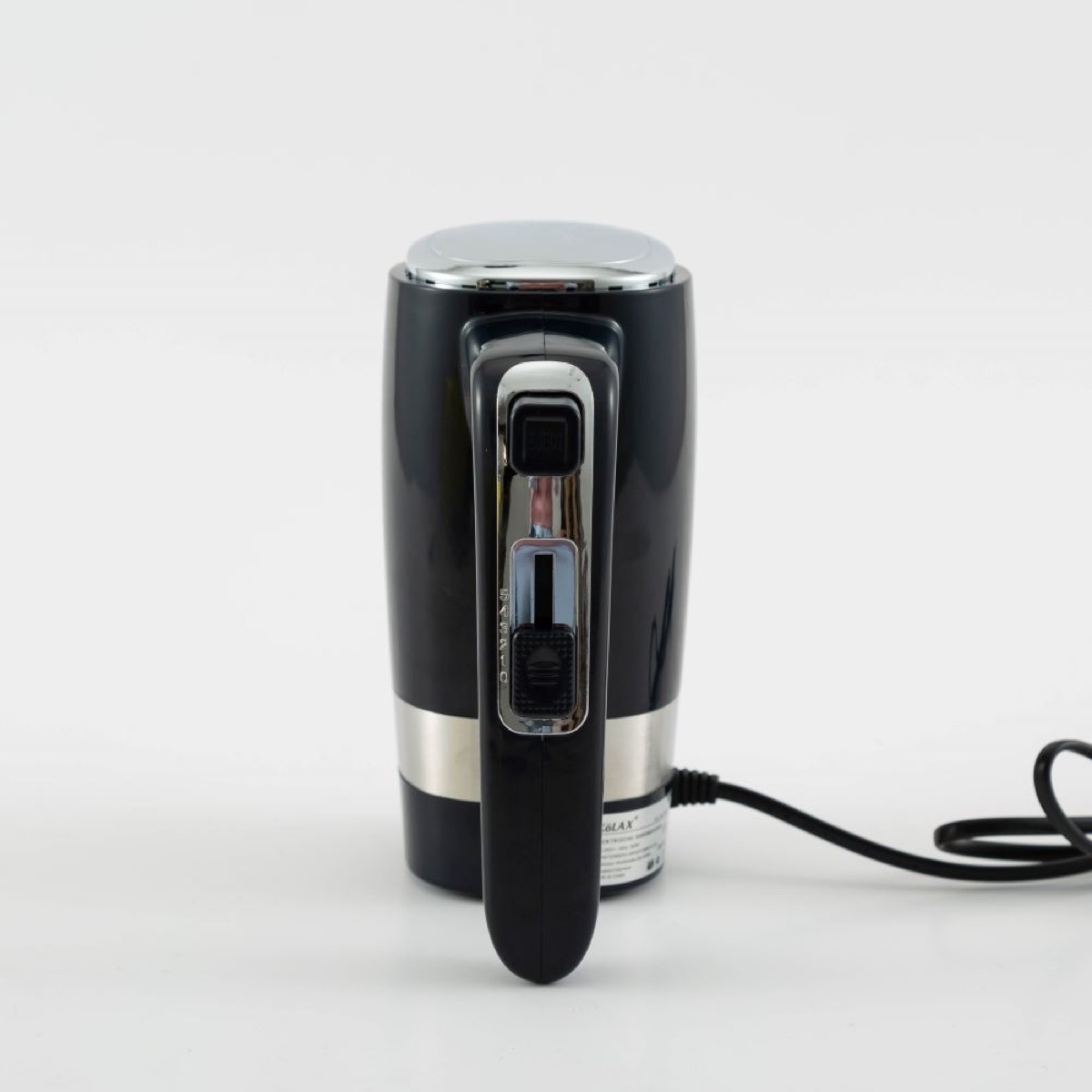 Hand Mixer Electric 5-Speed, 500W Powerful Mixer for Baking, Mixer Electric Handheld,Turbo Boost and 4x Accessories, Flat Beaters, Dough Hooks, view 4