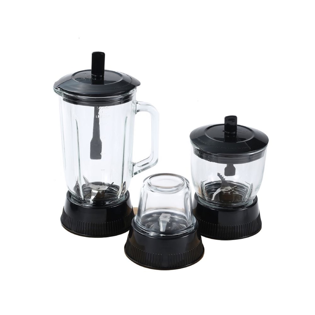 KöLAX 4 in 1 Blender and slow juicer for Kitchen, Small Electric Food Chopper for Meat and Vegetable, 1800W High Speed motor with 2 Speeds and Pulse for Smoothies and Shakes, view 3