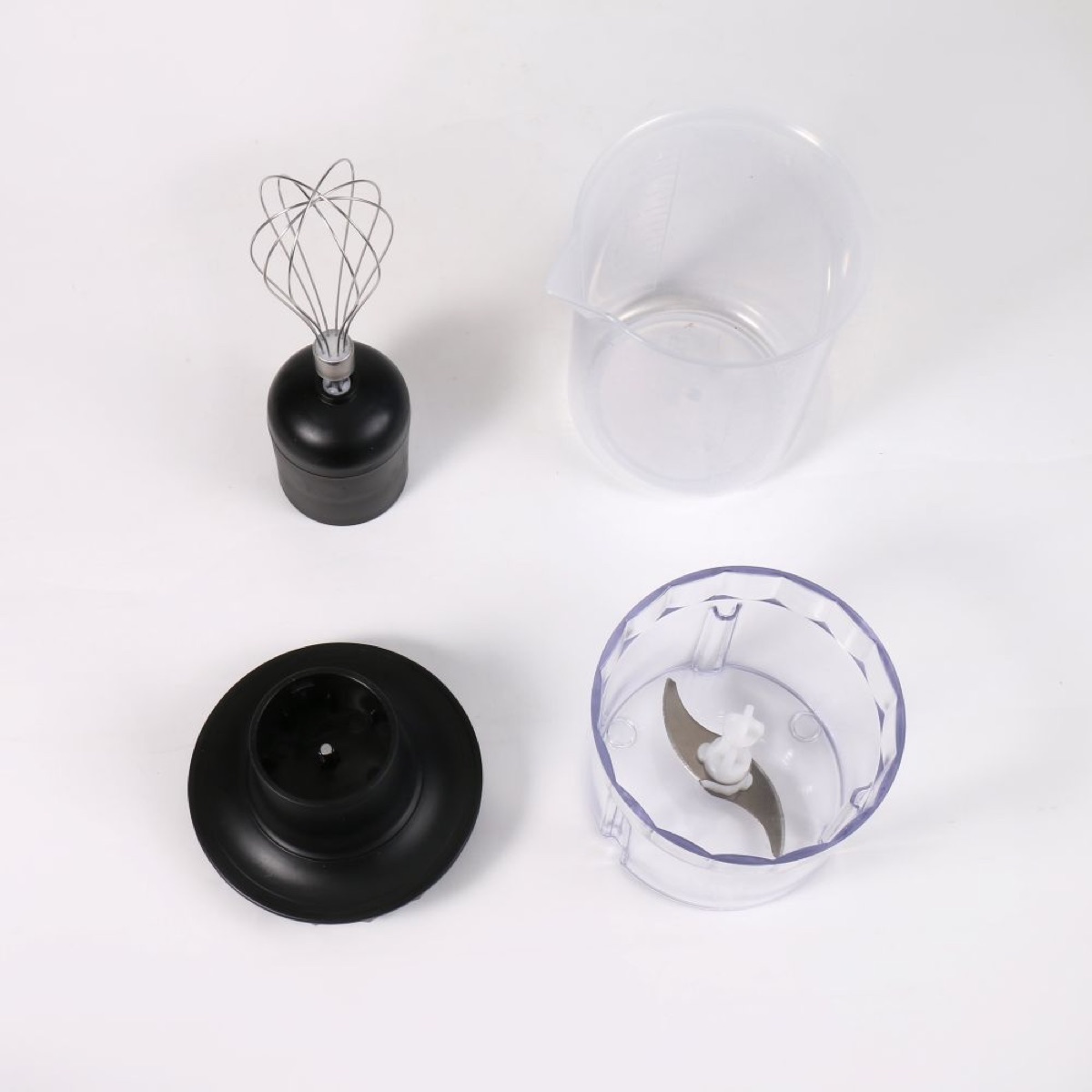 KöLAX Multi-Speed Immersion Hand Blender for Kitchen Mixing, Smoothies, Soups,1000 Watt Powerful, with Blending Stick, Whisk, Chopper and Beaker, view 4