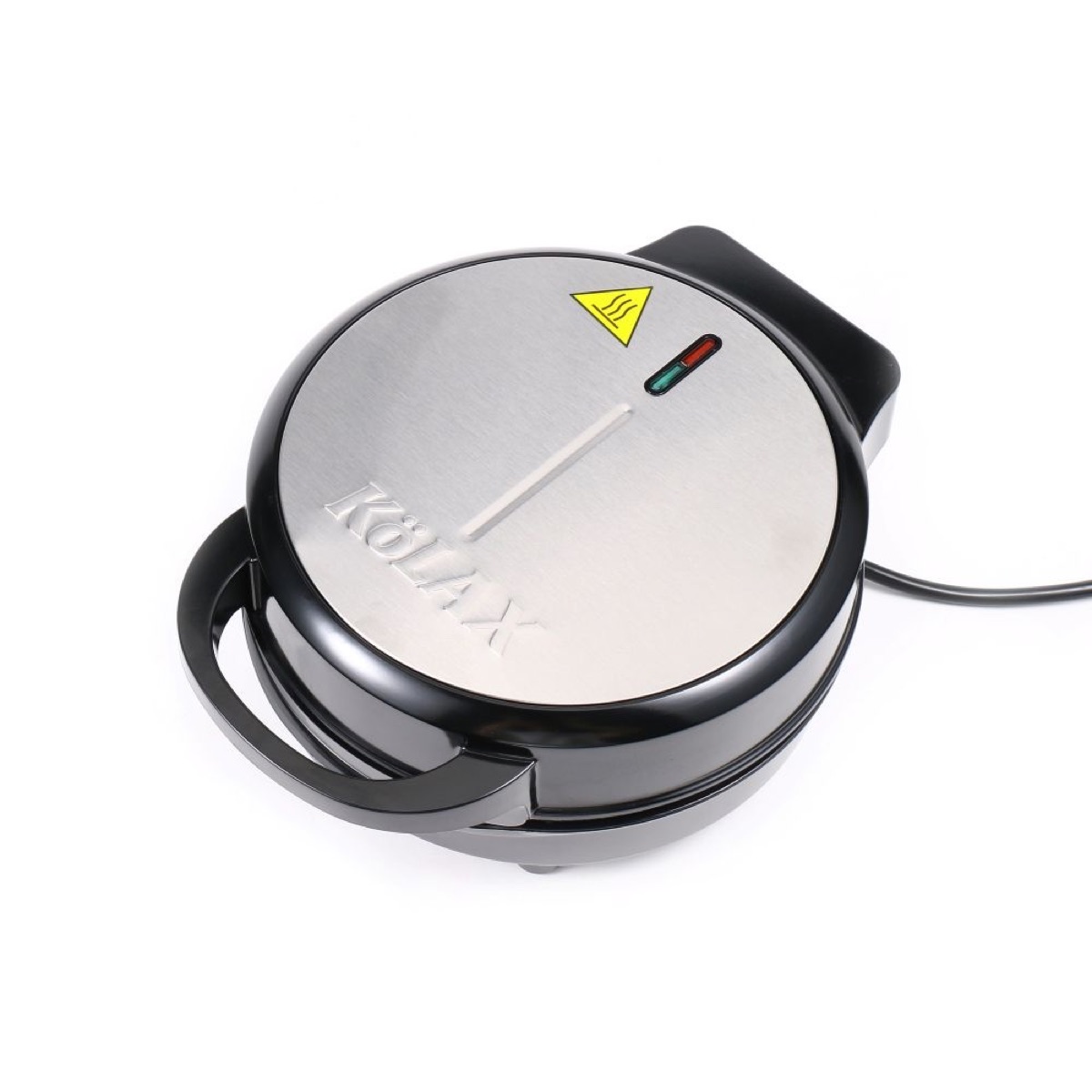 KöLAX Waffle Maker with indicator, 900w,Electric Waffle Machine, Non-Stick Grids, Round Waffle, view 3