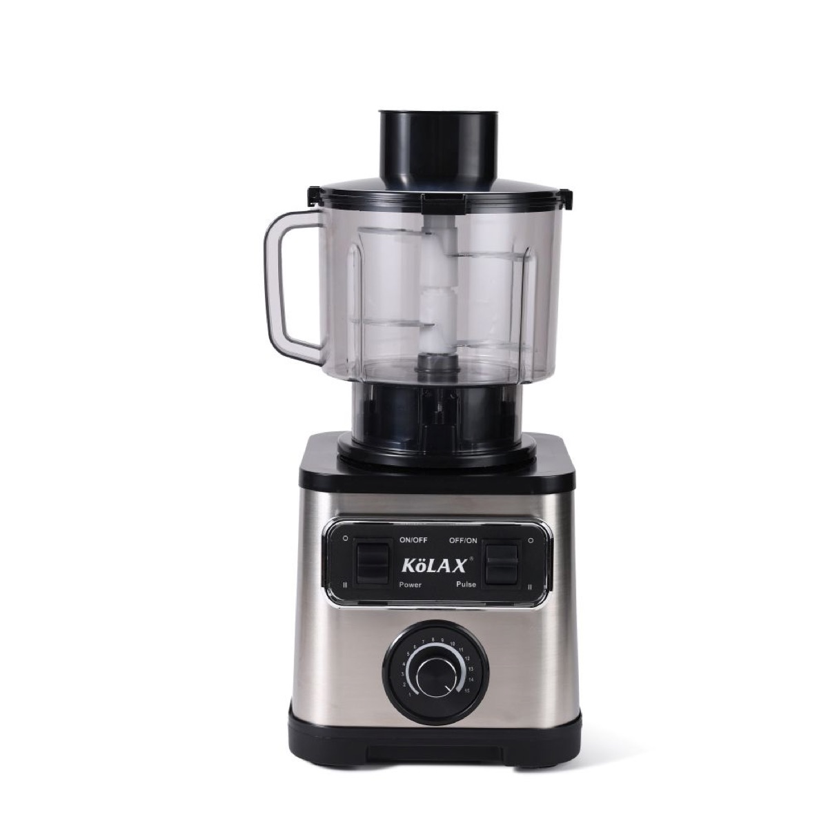 KöLAX 3-in-1 Blender and Food Processor Combo for Smoothies Shakers, 2000W(32000 RPM) Professional Blenders for Kitchen, Adjustable Speed, 3L BPA-Free Plastic Jar, 30s Self-Cleaning, view 2