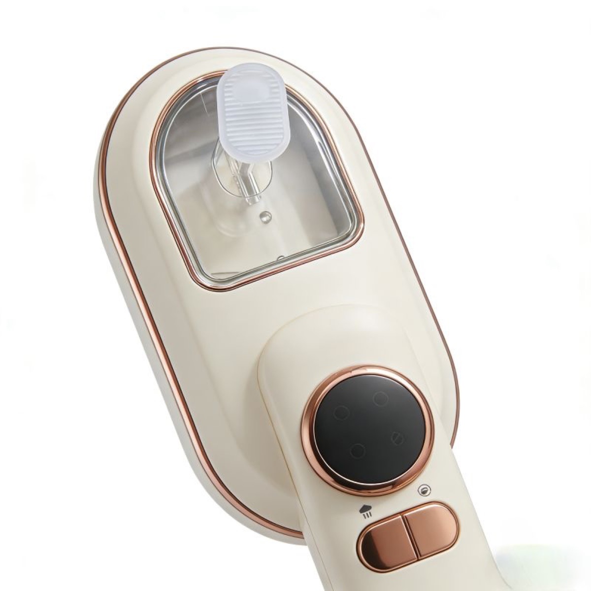 KöLAX Portable Travel Steamer, 1500W Handheld Fabric Steamer for Clothes, 3 Modes with LCD Display, Powerful Wrinkle Remover for Home & Travel, 120ml Water Tank, 10S Fast Heat-Up, 180° Swivel Handle, view 3