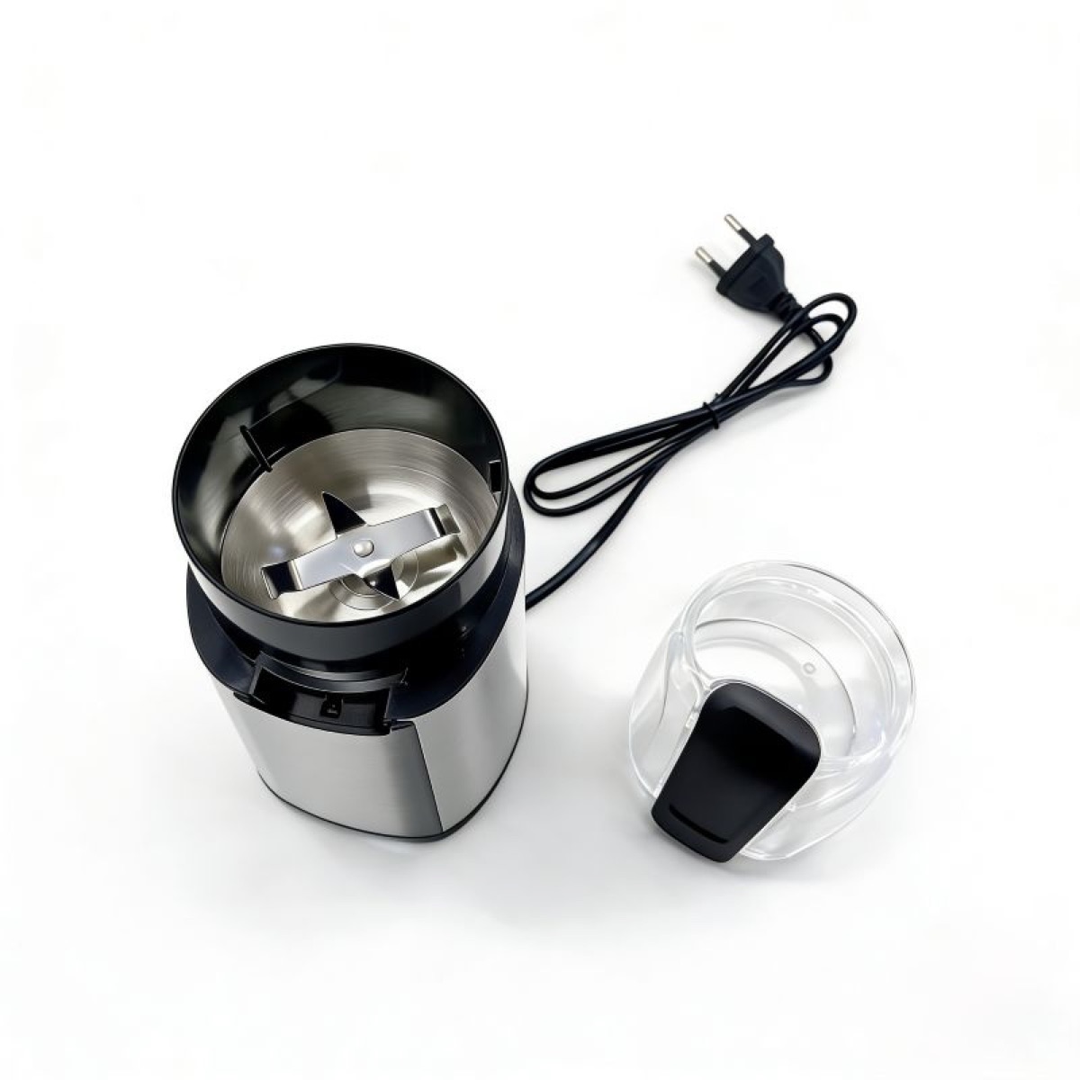 KöLAX Electric Coffee Grinder,600W,50g,Coffee Bean and Spice Grinder, With Heavy-Duty Stainless Steel Grind Blades, view 3