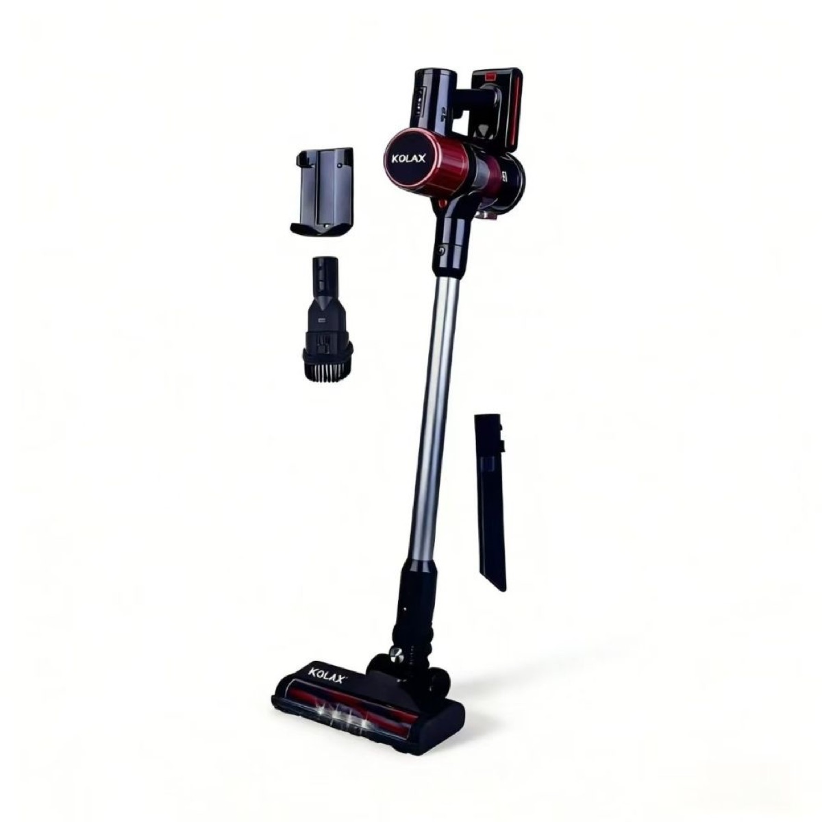 KöLAX Cordless Stick Vacuum Cleaner, Powerful Suction, 3 Modes for Multi-Level Messes, 0.7L Larger Dustbin, LED Headlight, view 4