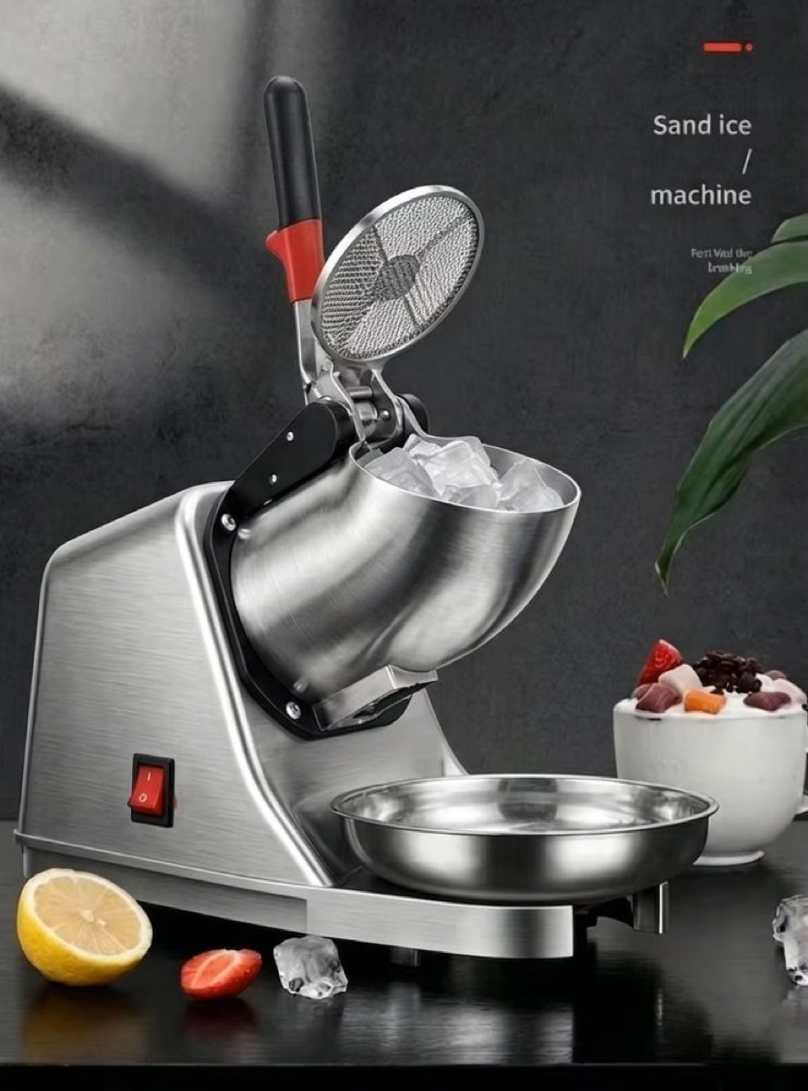 KöLAX Electric Ice Shaver Snow Cone Maker Machine 500W 143lbs/hr for Home and Commercial Use, view 2