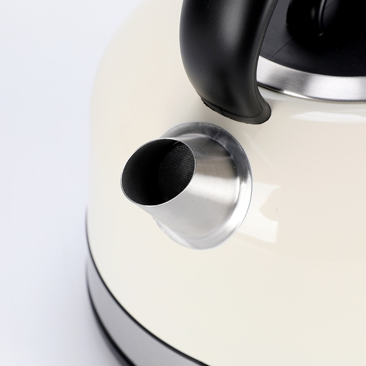High quality stainless steel electric vintage design 1.7L water kettle, view 3