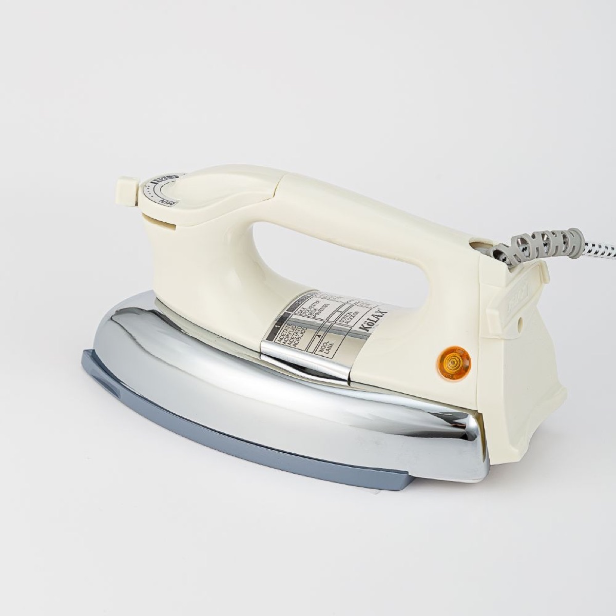 Lightweight Portable Dry Iron for Industry Household Usage Upgraded ceramic Soleplate Without Steam 1200W, view 2